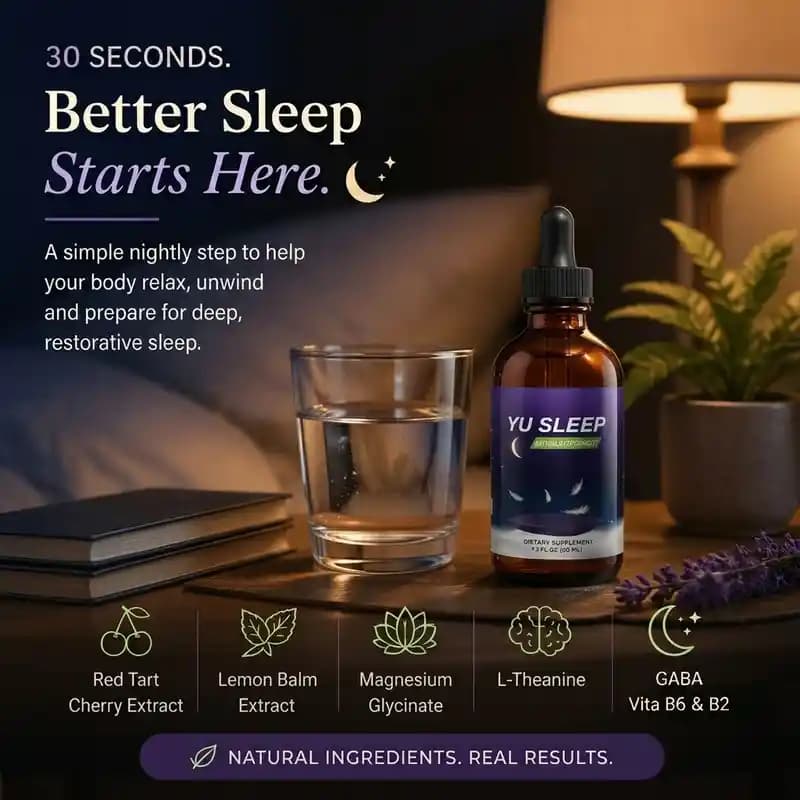 YuSleep Natural Sleep Support drops formulation