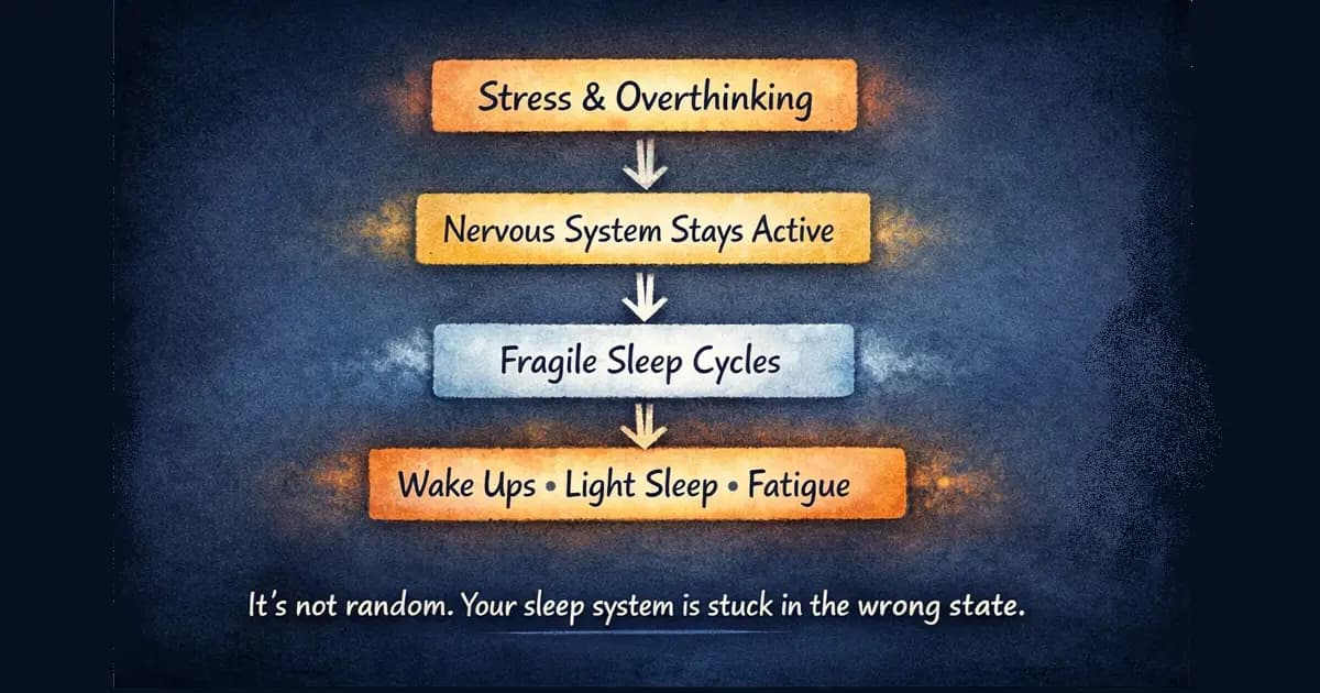 Why You Can't Fall Asleep Even When You're Exhausted